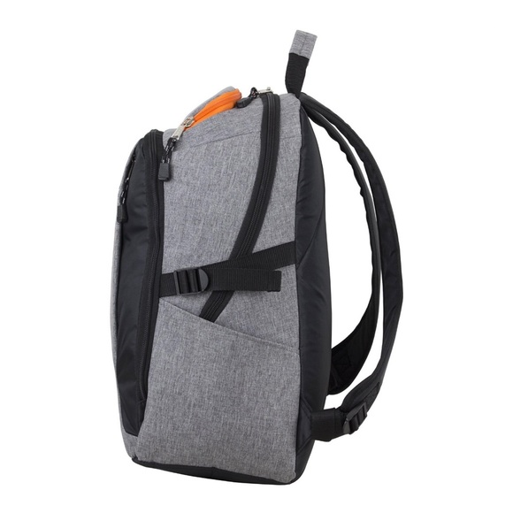 Eastsport Multi-Purpose Pro Defender Mid Grey Backpack with Adjustable Straps - Picture 4 of 6